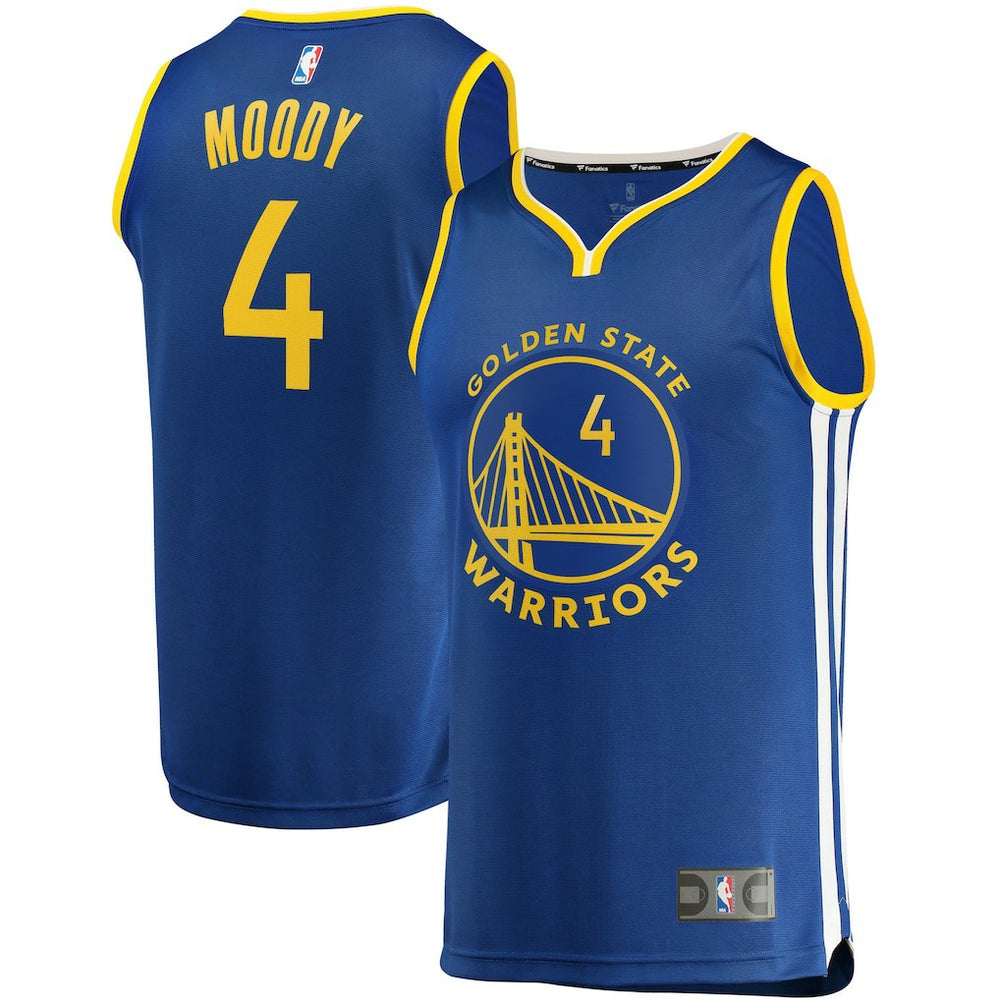 Moses Moody Golden State Warriors Fast Break Replica Jersey sale - Icon Editi- Royal on sale