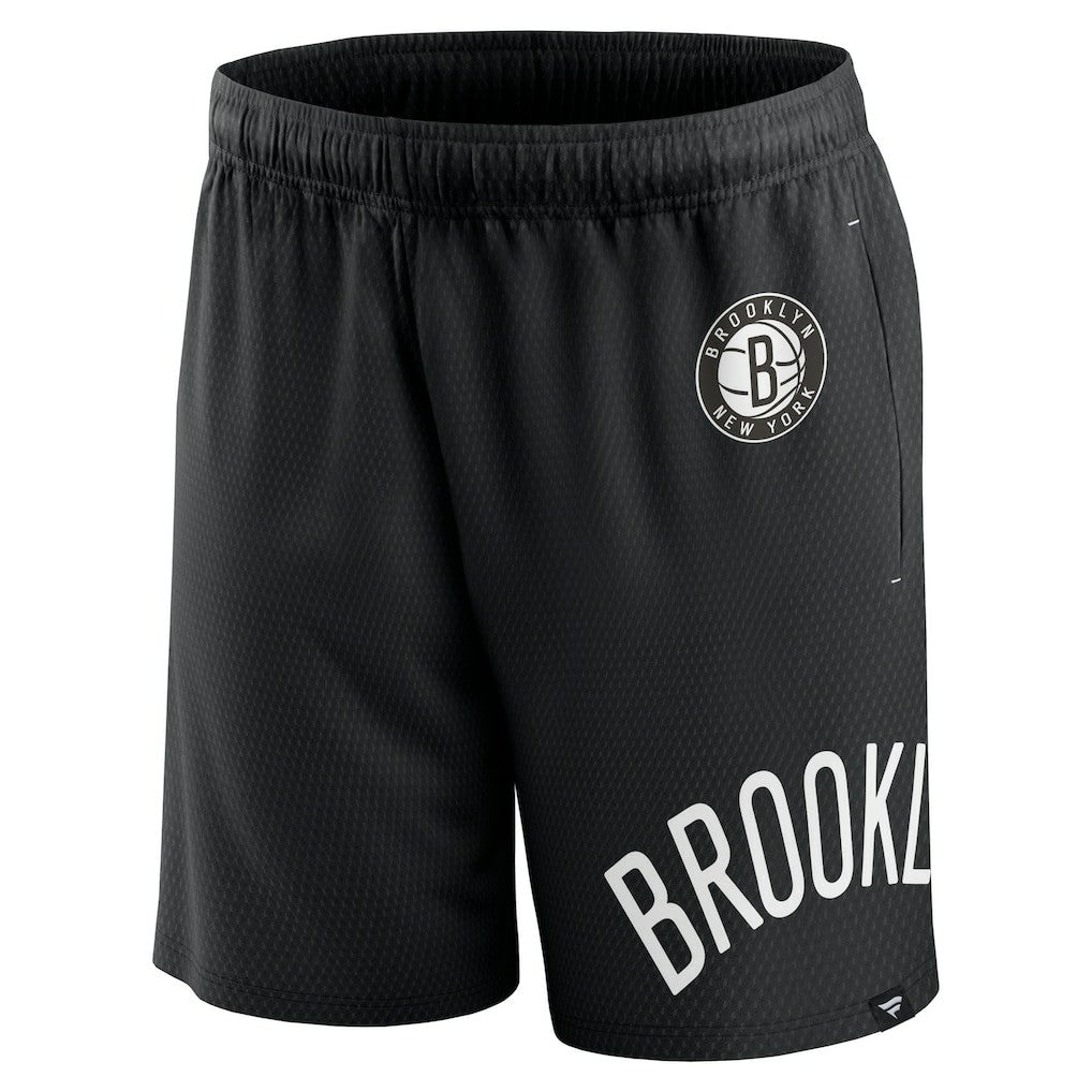 Brooklyn Nets Free Throw Mesh Shorts - Black for sale