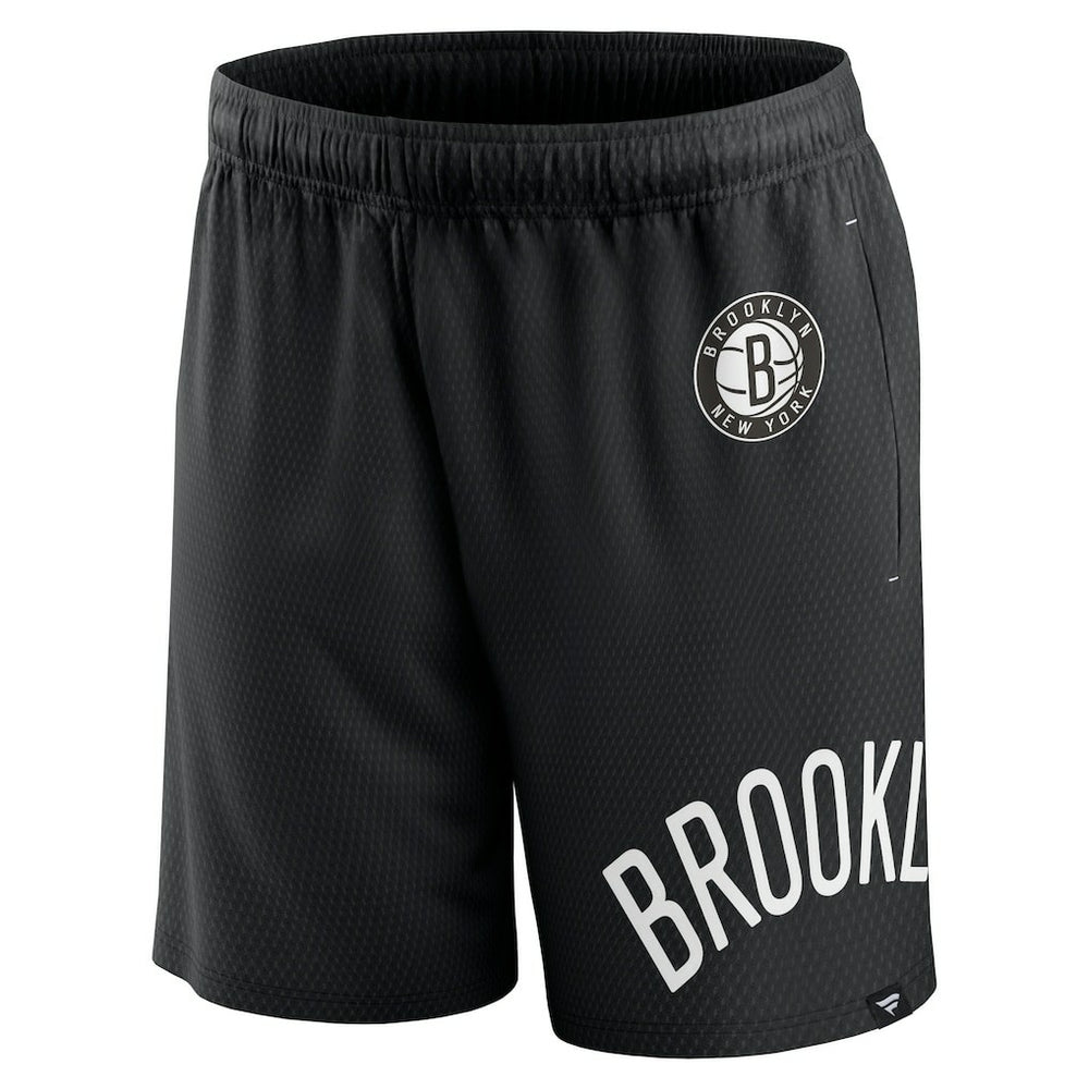 Brooklyn Nets Free Throw Mesh Shorts - Black for sale
