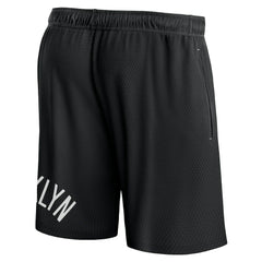 Brooklyn Nets Free Throw Mesh Shorts - Black for sale