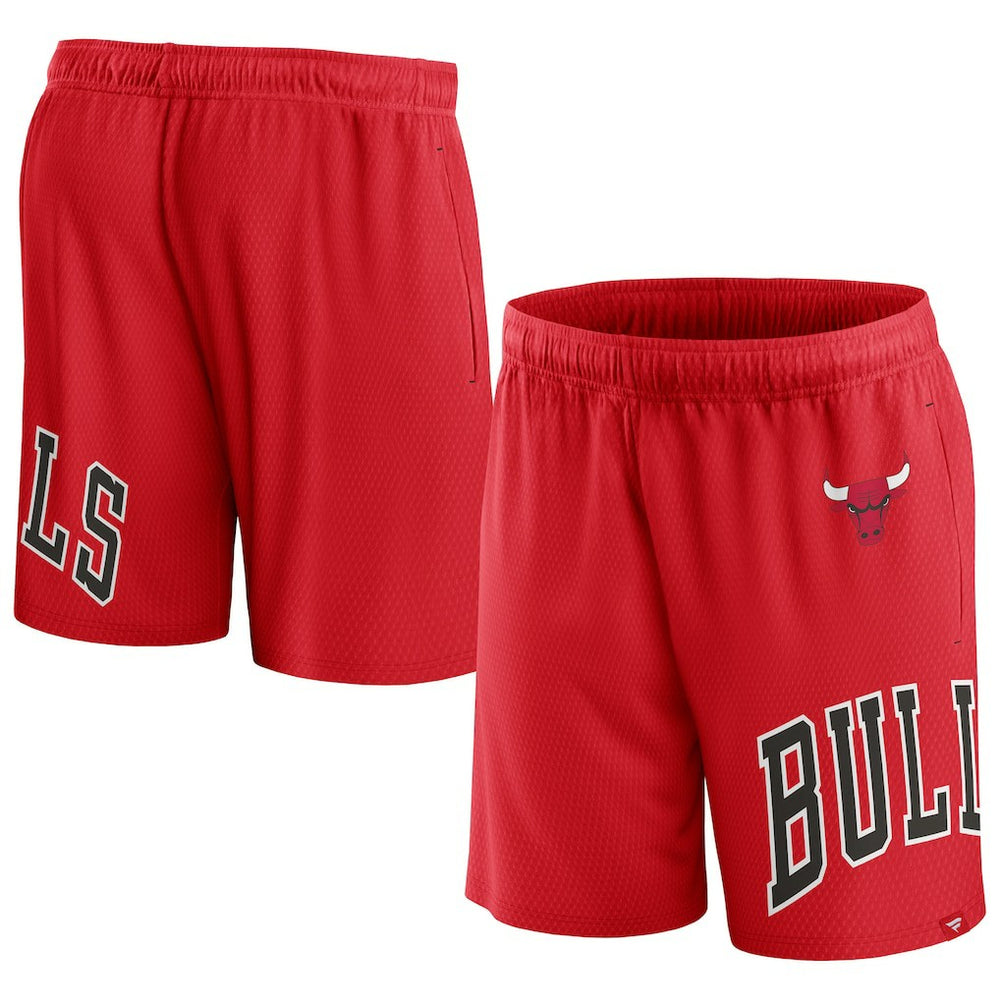 Chicago Bulls Free Throw Mesh Shorts - Red online