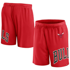 Chicago Bulls Free Throw Mesh Shorts - Red online