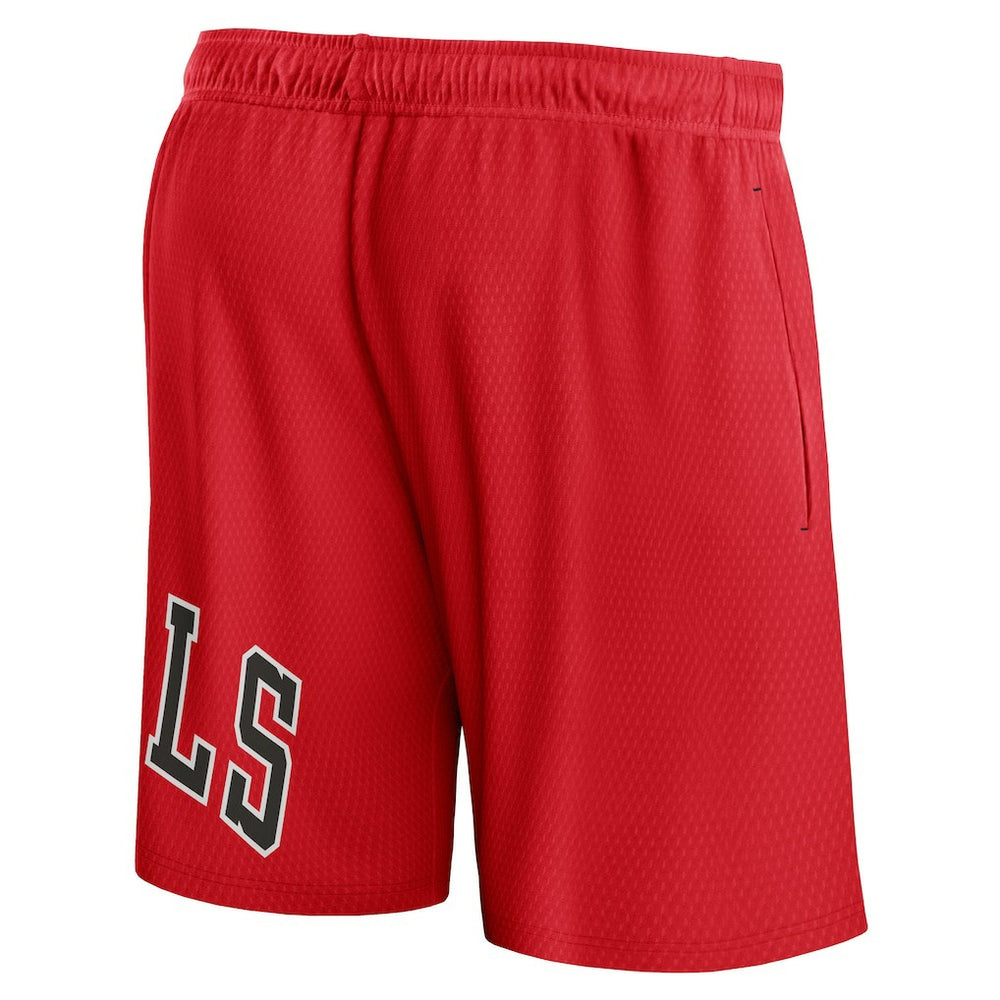 Chicago Bulls Free Throw Mesh Shorts - Red online