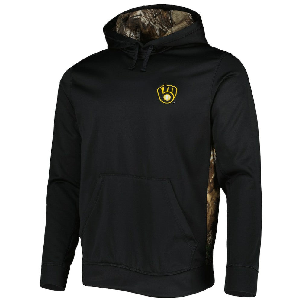 Milwaukee Brewers Dunbrooke Ranger Pullover Hoodie Black/Camo