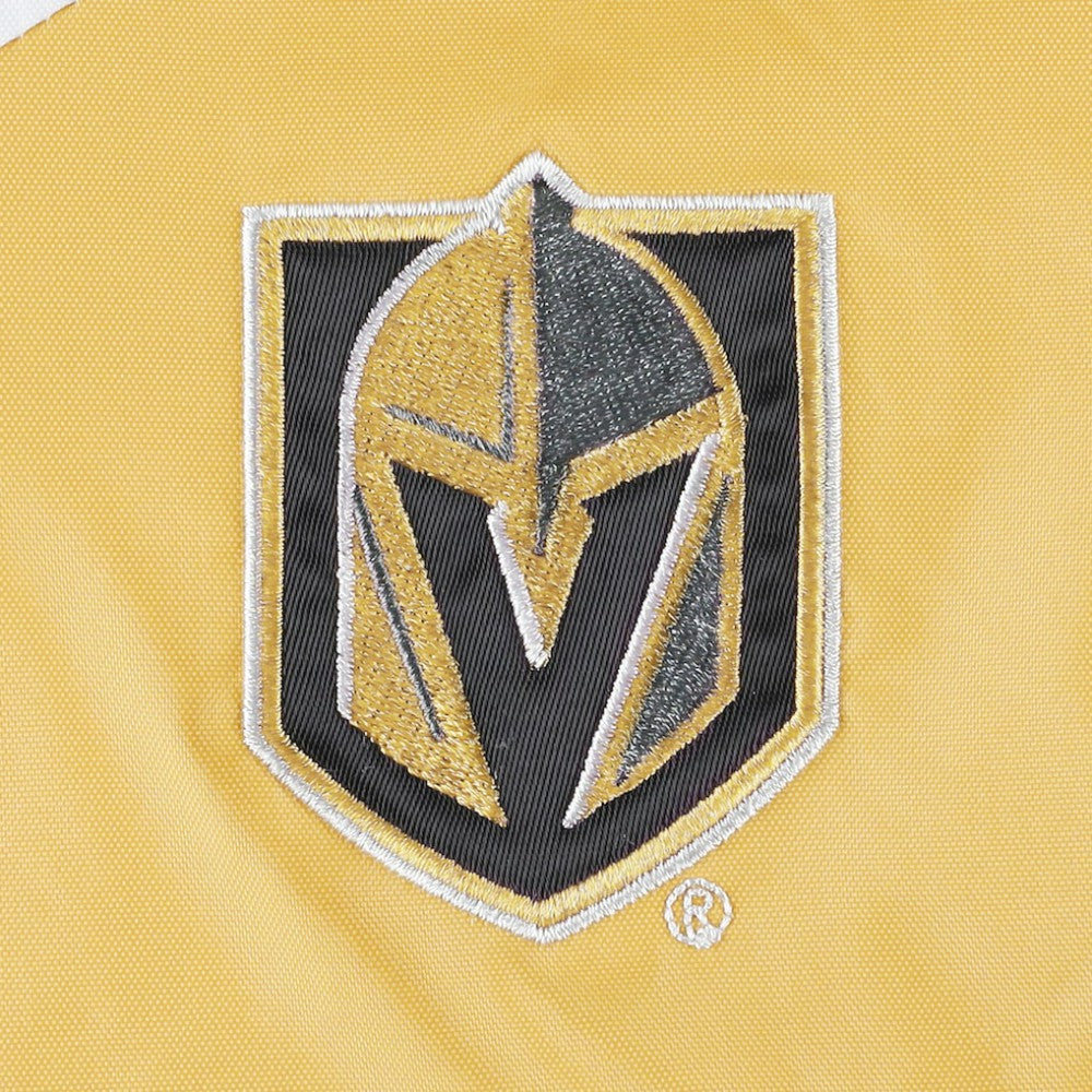 Vegas Golden Knights Tommy Hilfiger Women's Staci Half-Zip Windbreaker Jacket - Black/Gold Jackets