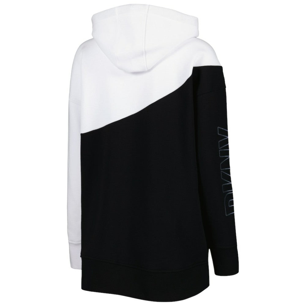 Philadelphia Flyers DKNY Sport Women's Gina Full-Zip Hoodie - Black/White Hoodies