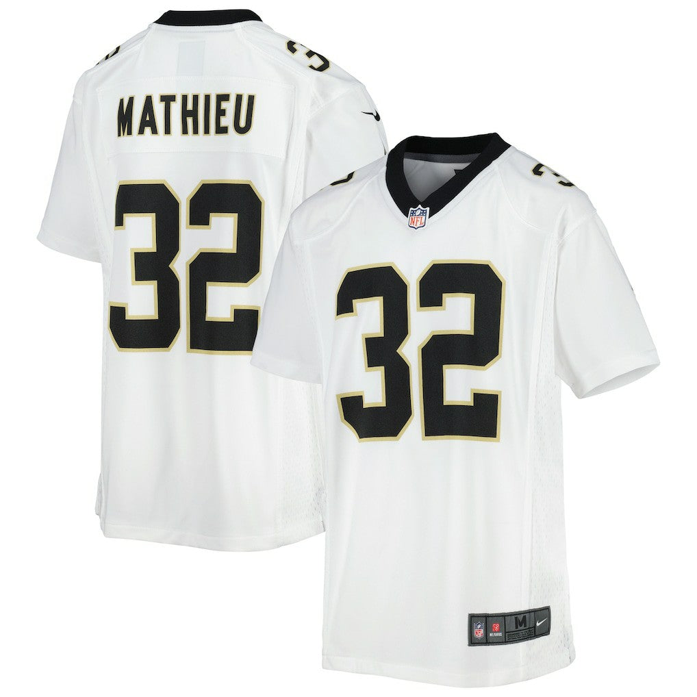 Tyrann Mathieu New Orleans Saints Youth Game Jersey - White online