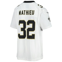 Tyrann Mathieu New Orleans Saints Youth Game Jersey - White online