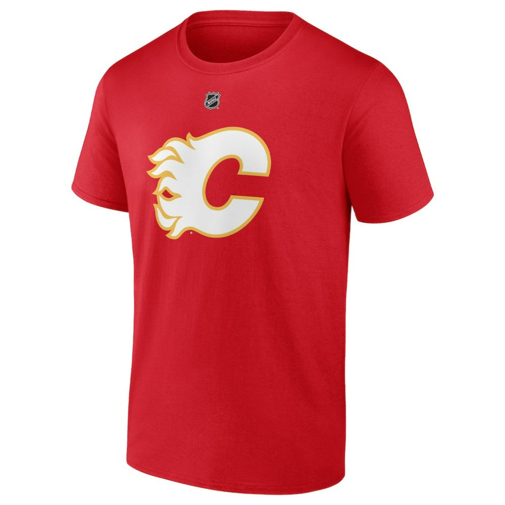 Matthew Tkachuk Calgary Flames Fanatics Authentic Stack Name & Number T-Shirt - Red T-shirts
