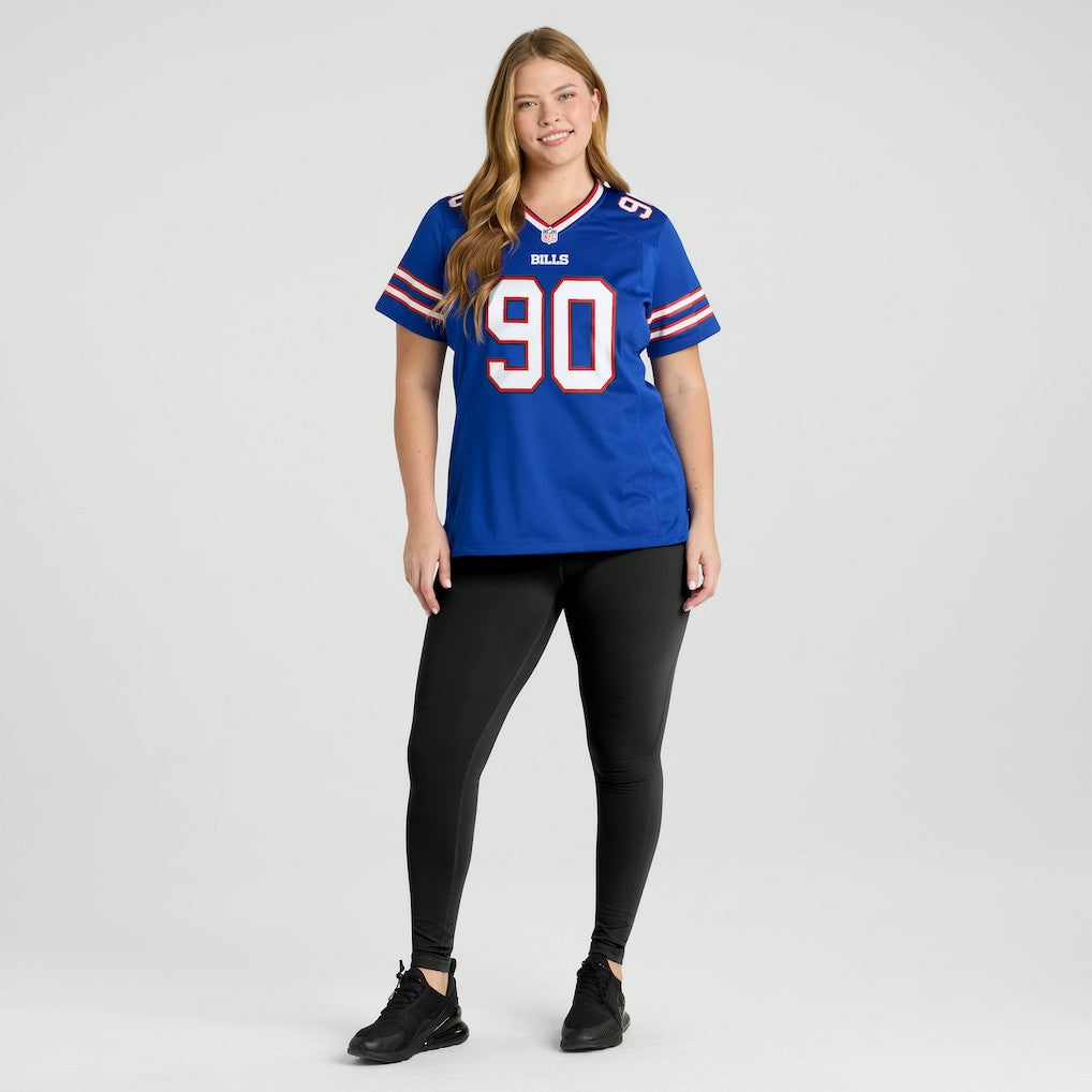 Shaq Lawson Buffalo Bills Women's Game Jersey - Royal on sale