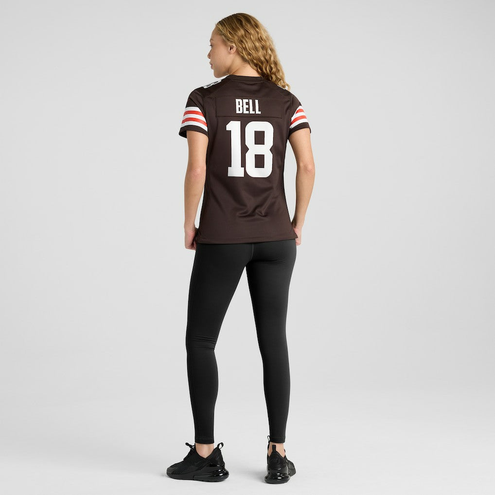 David Bell Cleveland Browns Women's Game Jersey - Brown cheap