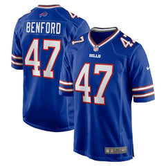 Christian Benford Buffalo Bills Game Jersey - Royal sale