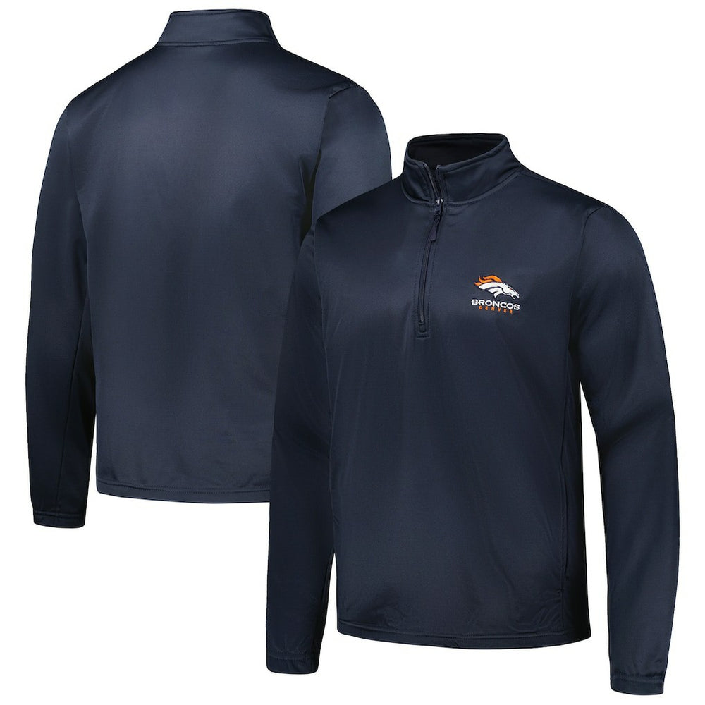 Denver Broncos Dunbrooke All-Star Tech Quarter-Zip Top - Navy discount