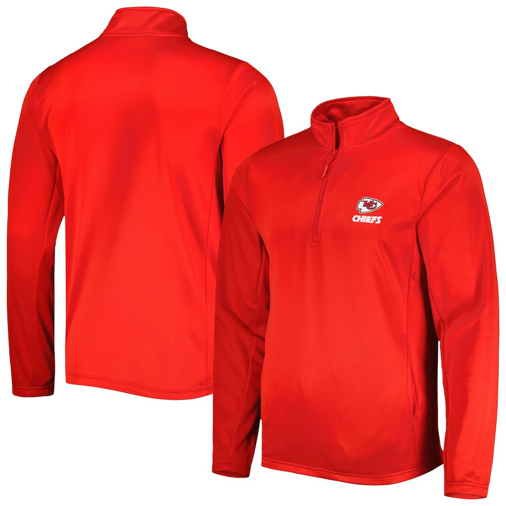 Kansas City Chiefs Dunbrooke All-Star Tech Quarter-Zip Top - Red outlet