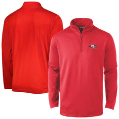 San Francisco 49ers Dunbrooke All-Star Tech Quarter-Zip Top - Scarlet sale