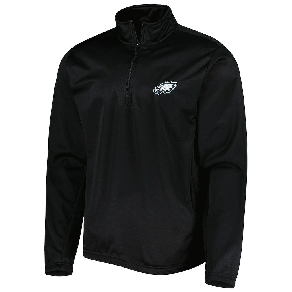 Philadelphia Eagles Dunbrooke All-Star Tech Quarter-Zip Top - Black on sale