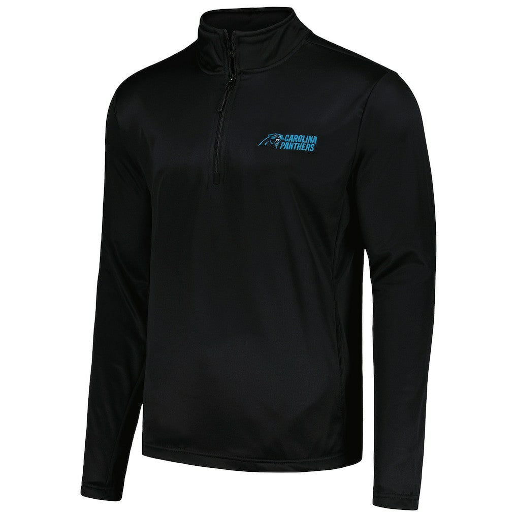 Carolina Panthers Dunbrooke All-Star Tech Quarter-Zip Top - Black discount