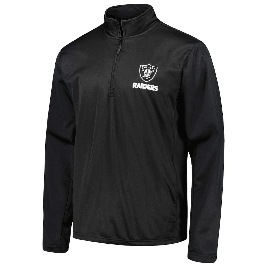 Las Vegas Raiders Dunbrooke All-Star Tech Quarter-Zip Top - Black for sale