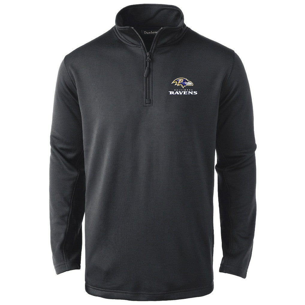 Baltimore Ravens Dunbrooke All-Star Tech Quarter-Zip Top - Black on sale