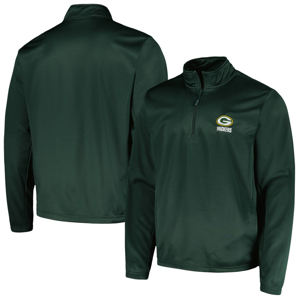 Green Bay Packers Dunbrooke All-Star Tech Quarter-Zip Top - Green discount