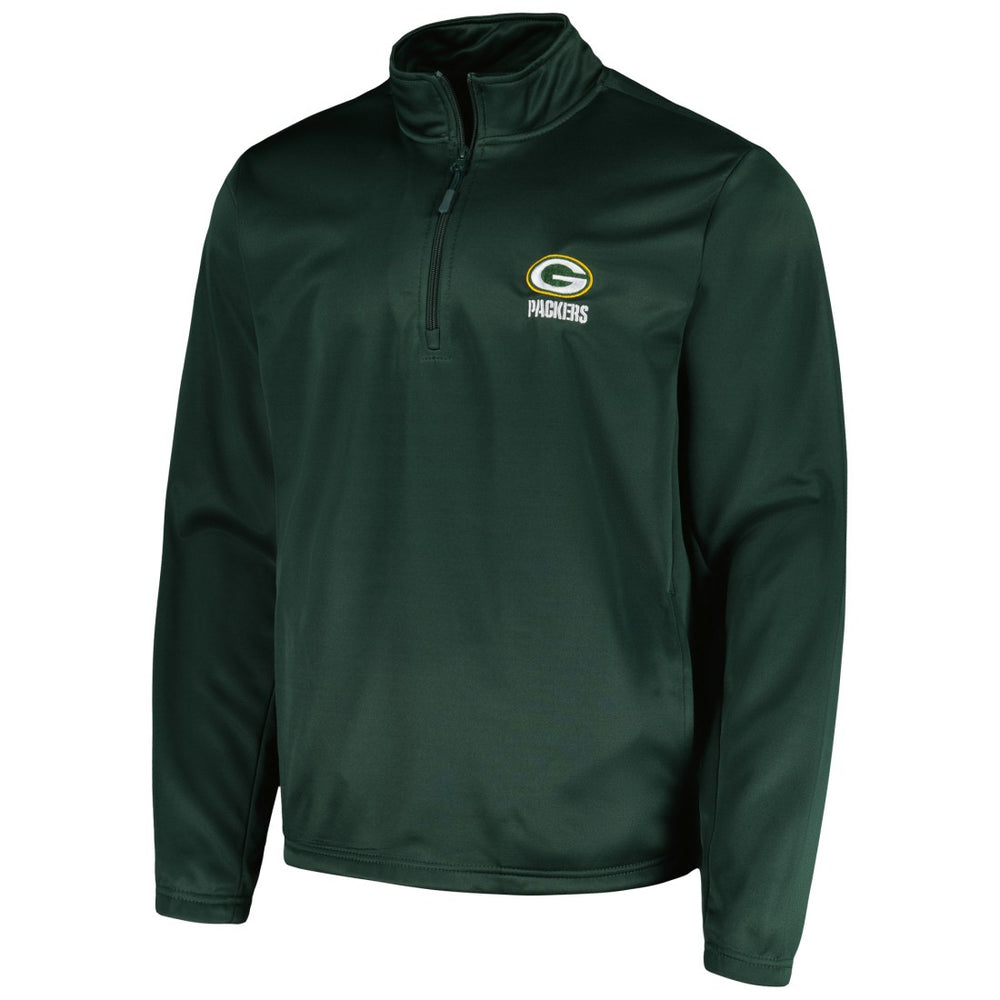 Green Bay Packers Dunbrooke All-Star Tech Quarter-Zip Top - Green discount