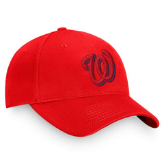 Washington Nationals Fundamental Shadow Snapback Hat Red