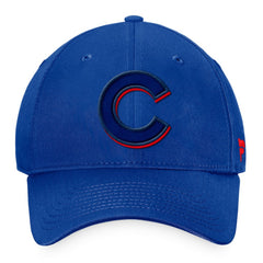 Chicago Cubs Fundamental Shadow Snapback Hat Royal