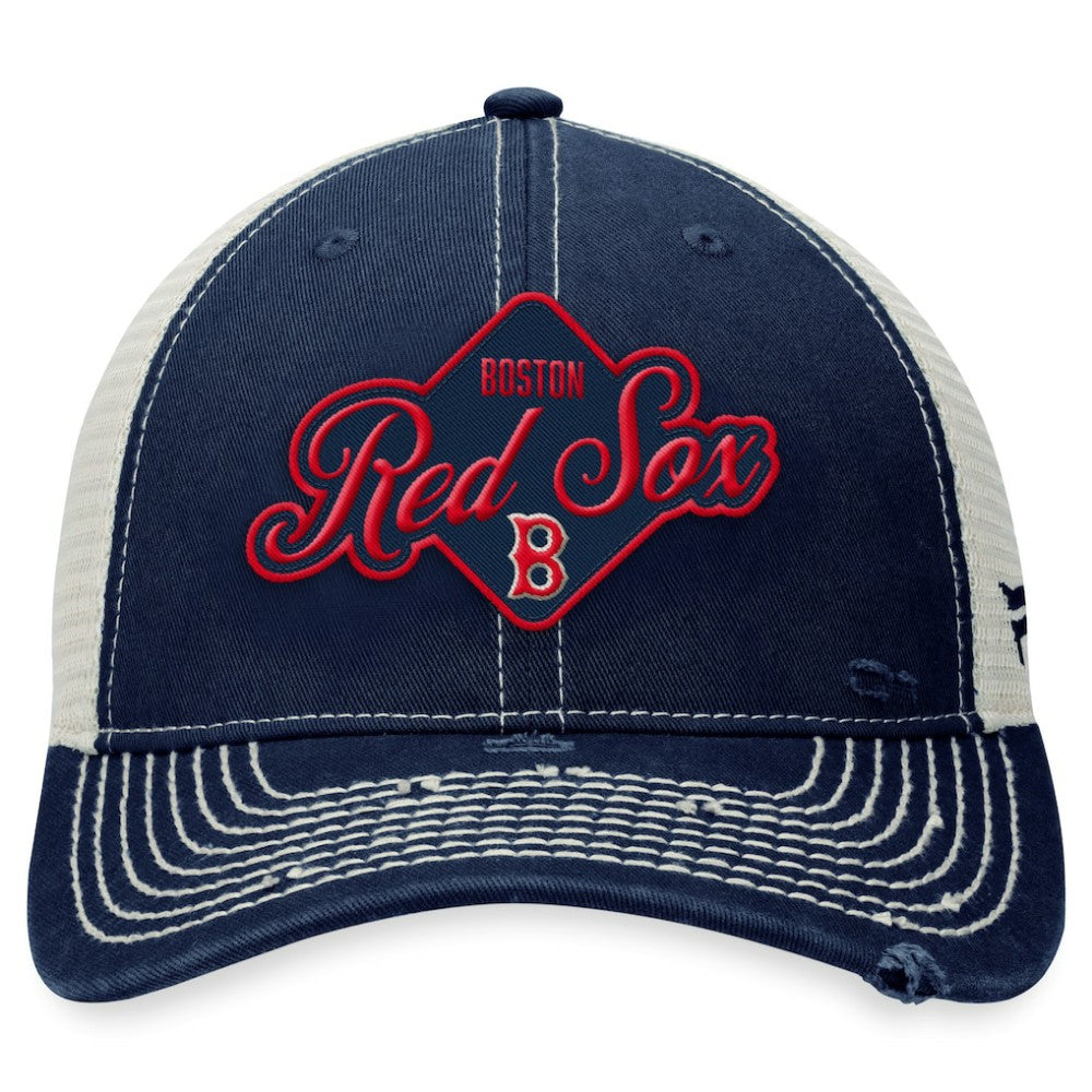 Boston Red Sox Heritage Trucker Snapback Hat Navy