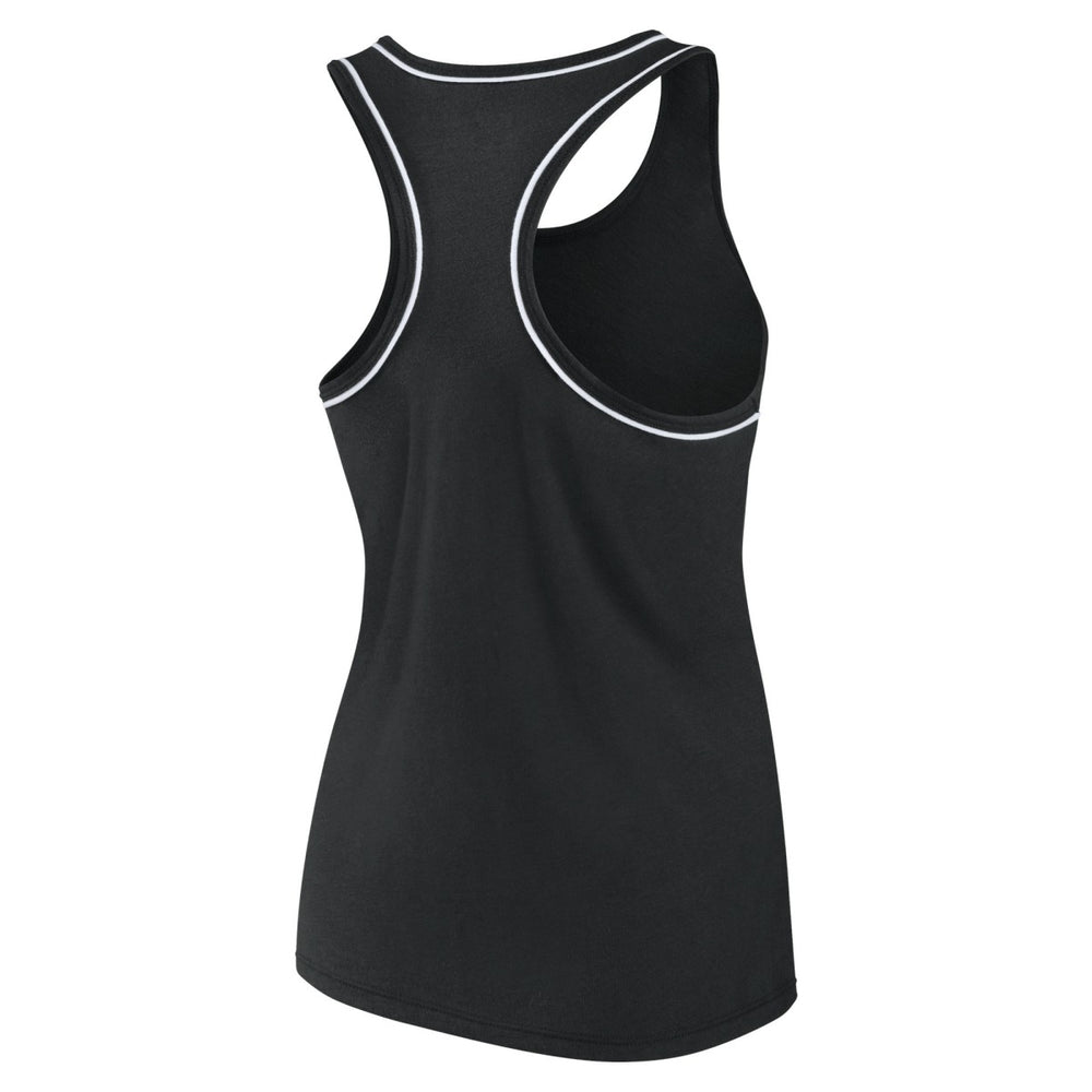 Phoenix Suns Women's Wordmark Logo Racerback Tank Top - Black outlet