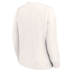 Phoenix Suns Women's Tonal Leopard Pullover Sweatshirt - White discount