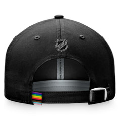 Carolina Hurricanes Fanatics Team Logo Pride Adjustable Hat - Black Hats