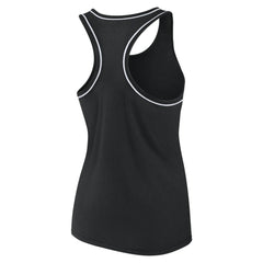 Pittsburgh Penguins Fanatics Women's Wordmark Logo Racerback Scoop Neck Tank Top - Black Tank Top