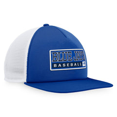 Toronto Blue Jays Majestic Foam Trucker Snapback Hat Royal/White