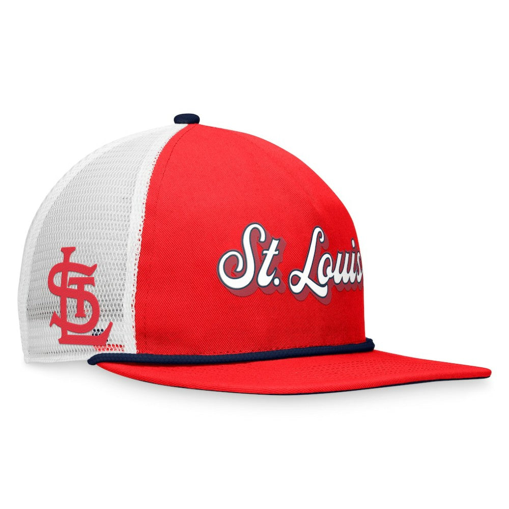 St. Louis Cardinals Heritage Golfer Snapback Hat Red