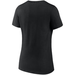 Miami Heat Women's Hometown Collection Vice City V-Neck T-Shirt - Black sale