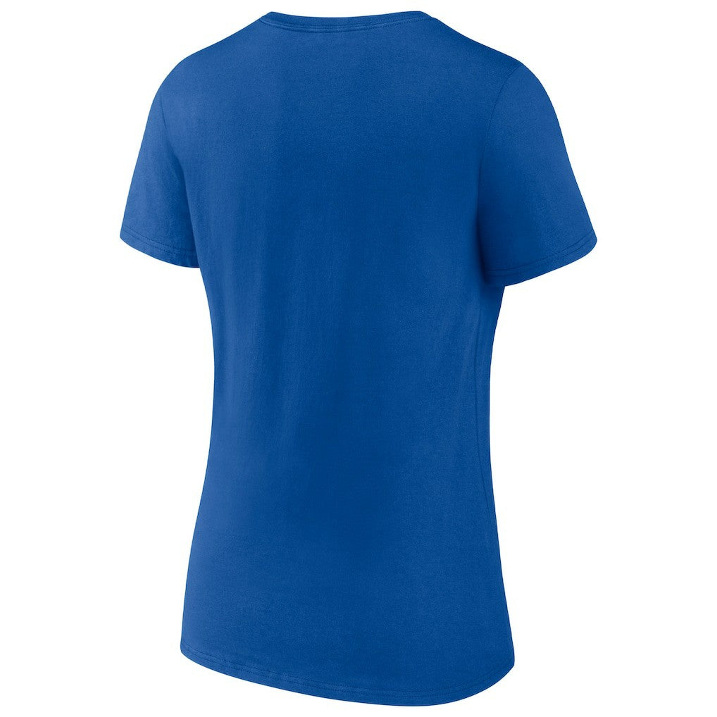 Dallas Mavericks Women's Hometown Collection All In V-Neck T-Shirt sale - Blue on sale