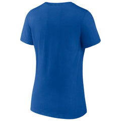 Dallas Mavericks Women's Hometown Collection All In V-Neck T-Shirt sale - Blue on sale