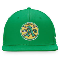 Athletics Cooperstown Collection Core Snapback Hat Kelly Green