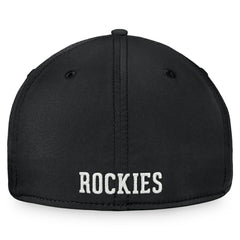Colorado Rockies Core Flex Hat Black