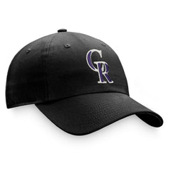 Colorado Rockies Cooperstown Collection Core Adjustable Hat Black