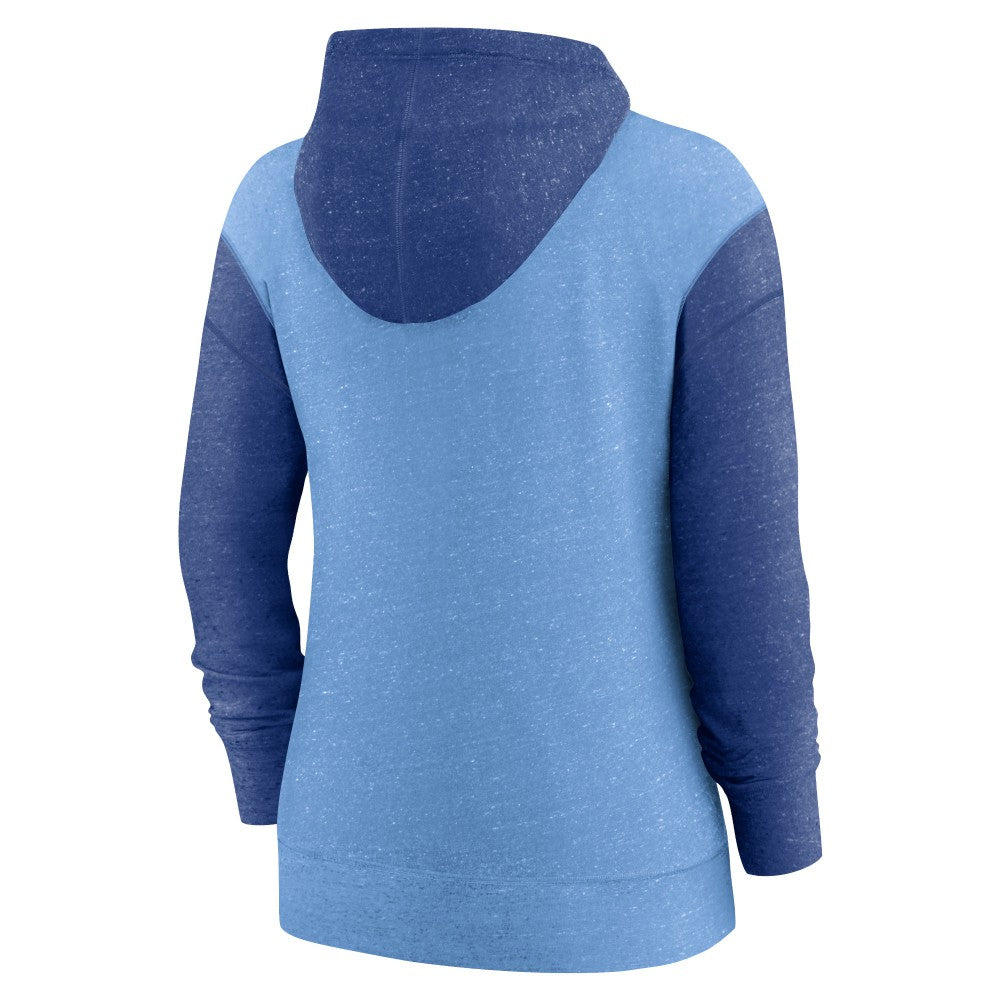 Kansas City Royals Women's Full-Zip Hoodie Light Blue