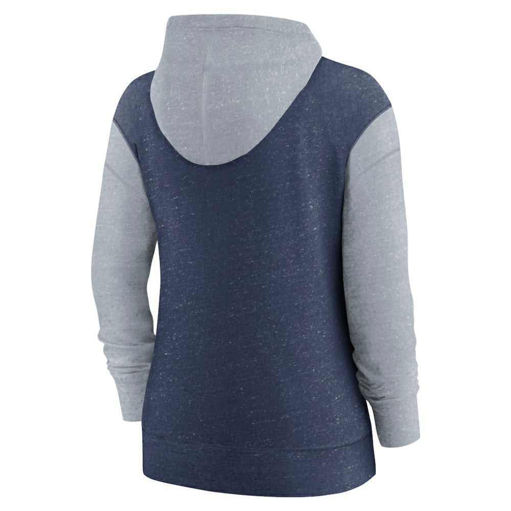 New York Yankees Women's Full-Zip Hoodie Navy