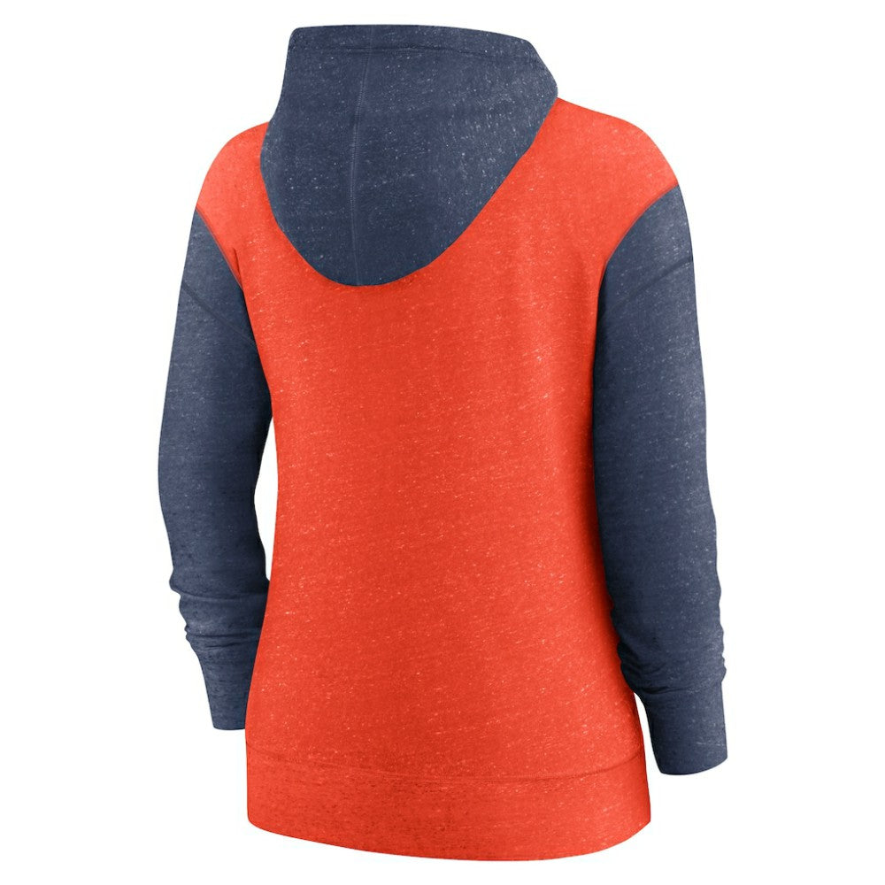 Houston Astros Women's Full-Zip Hoodie Orange