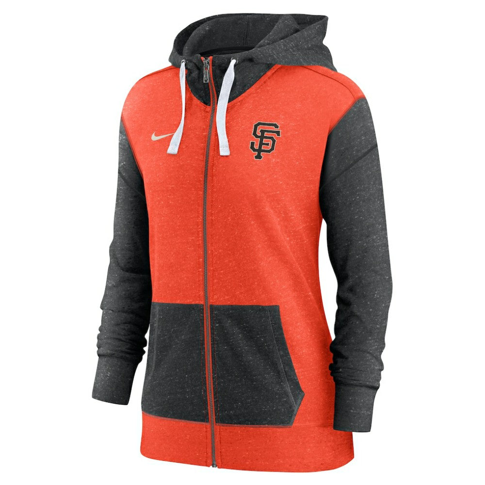 San Francisco Giants Women's Full-Zip Hoodie Orange