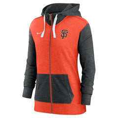 San Francisco Giants Women's Full-Zip Hoodie Orange