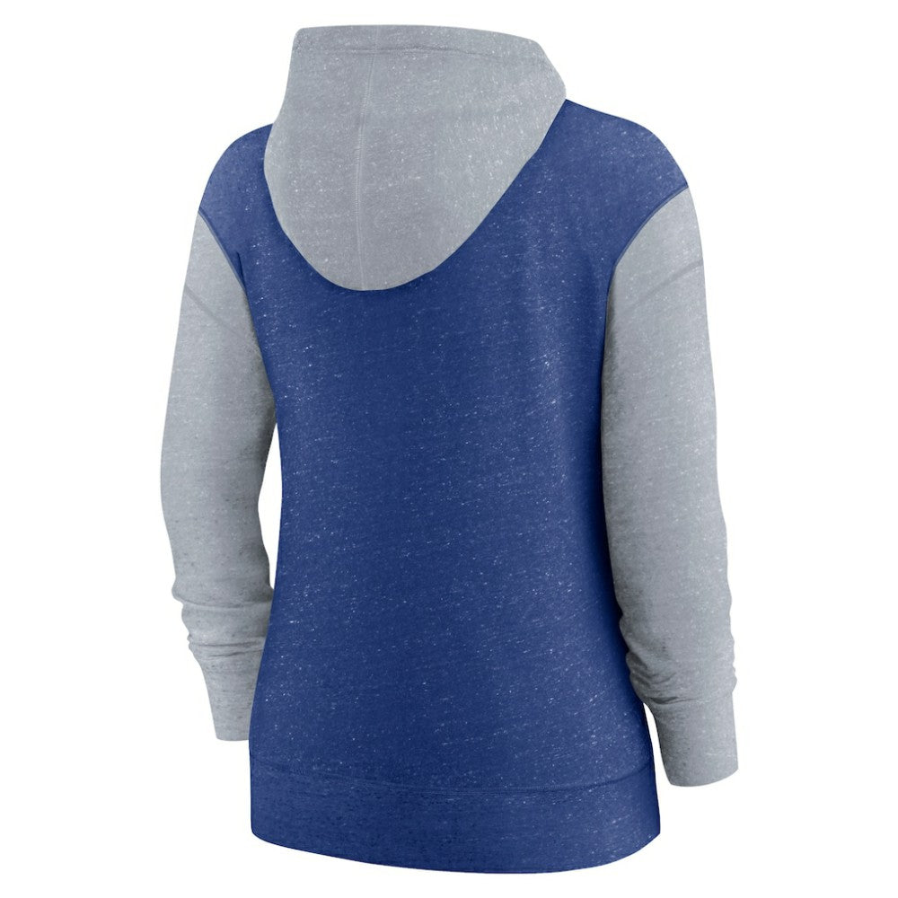 Chicago Cubs Women's Full-Zip Hoodie Royal