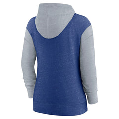 Chicago Cubs Women's Full-Zip Hoodie Royal