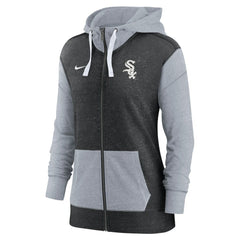 Chicago White Sox Women's Full-Zip Hoodie Black