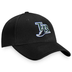 Tampa Bay Rays Cooperstown Collection Core Adjustable Hat Black