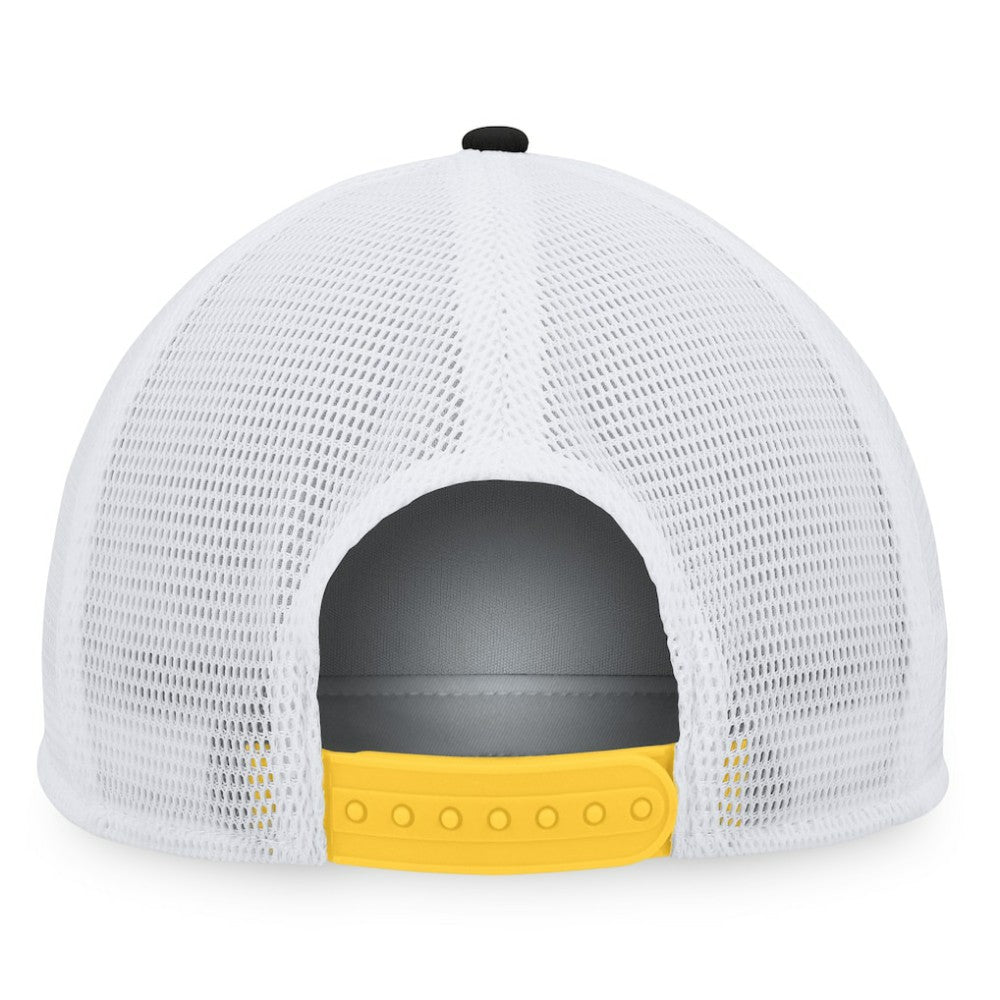 Pittsburgh Pirates Heritage Foam Front Trucker Snapback Hat Black/Gold